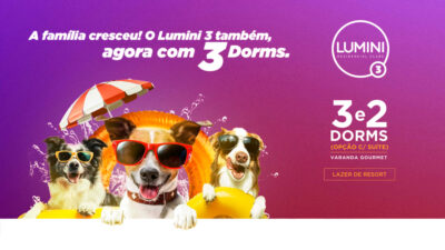 Lumini 3 Clube Residencial | 1, 2 e 3 dorms | Carapicuíba | a partir de 204.000,00